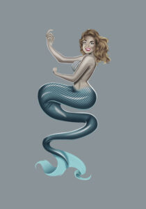 Mermaid Vector.cdr